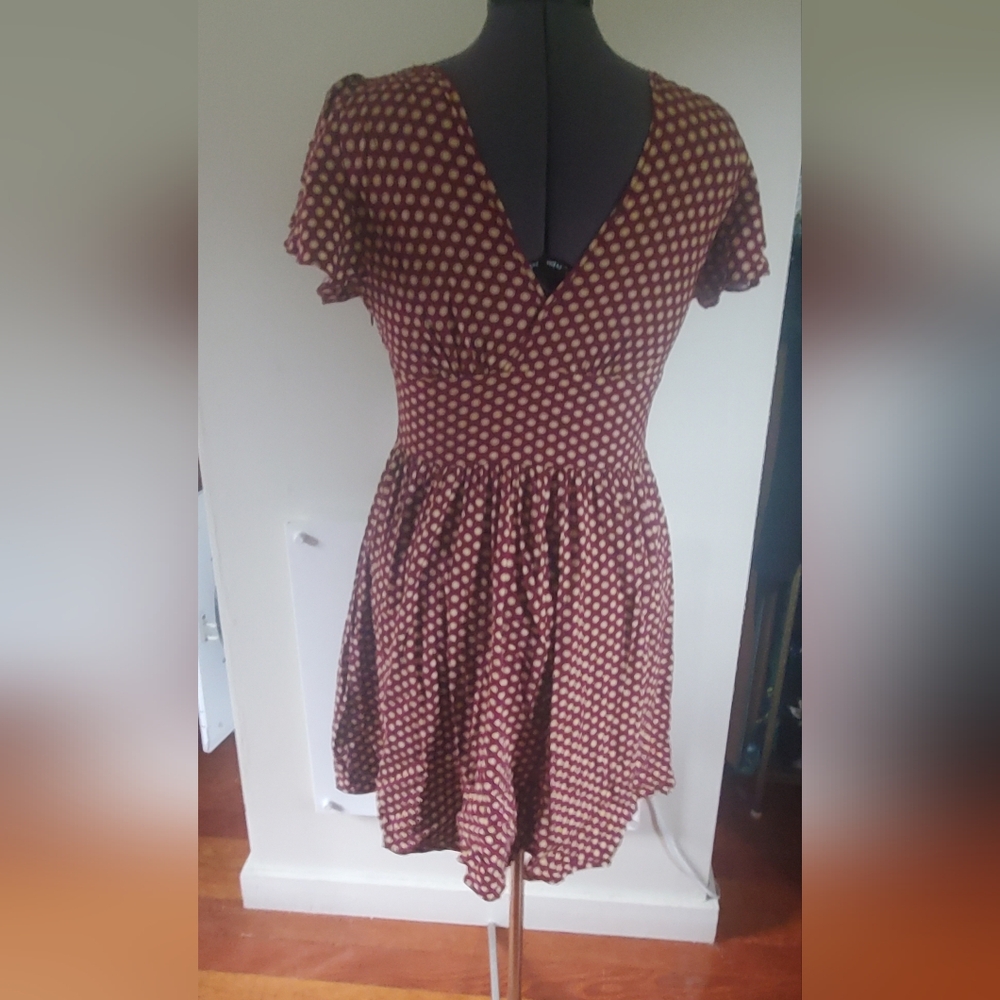 Trashy Diva Wine Dots Camilla Size 10 - Picture 6 of 7
